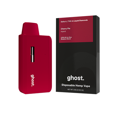 Ghost. Cherry Pie THCA Disposable Vape (Hybrid)