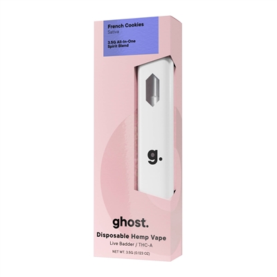 Ghost. French Cookies Spirit Blend 3.5g Disposable Vape