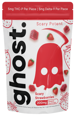 Ghost. Reaper Gummies Scary Strawberry