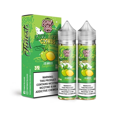 Green Apple Citrus - The Finest Sweet & Sour 120mL - $12.99 -Ejuice Connect online vape shop