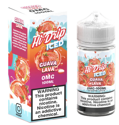 Hi-Drip Iced Guava Lava 100ml e-liquid