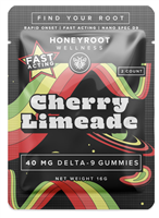 Honeyroot Cherry Limeade Gummies - 40MG