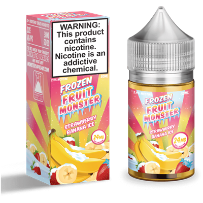 FROZEN fruit monster SALT strawberry banana $11.99