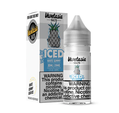 Vapetasia Iced White Gummy salt 30ml $11.99