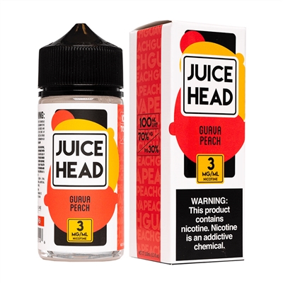 Juice Head - Guava Peach E-Liquid 100mL - $11.99 -Ejuice Connect online vape shop