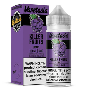 Vapetasia Killer Fruits Grape 100ml TFN $11.99