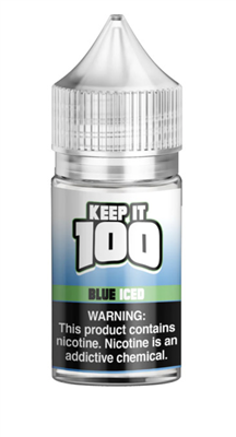 Keep it 100 Keep it 100 BLUE ICED Salt 30ml $6.75