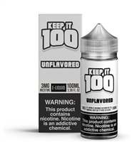 Keep it 100 Unflavored 100ml e-juice