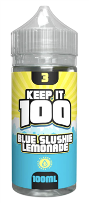 Keep it 100 Blue Slushie Lemonade 100ml Nixodine E-Juice