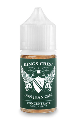 King's Crest Salts Don Juan Cafe 30ml salt EJuice. $11.99