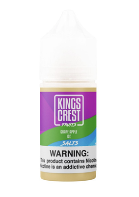 King's Crest Fruits Salts Grape Apple Ice 30ml E-Juice