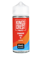 King's Crest Fruits Strawberry Peach Ice 120ml ejuice $11.99