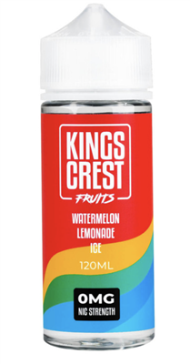 King's Crest Fruits Watermelon Lemonade Ice 120ml ejuice $11.99