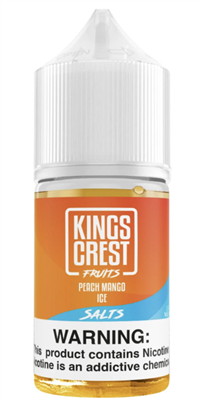 King's Crest Fruits Edition - Peach Mango Ice Salts 30ml