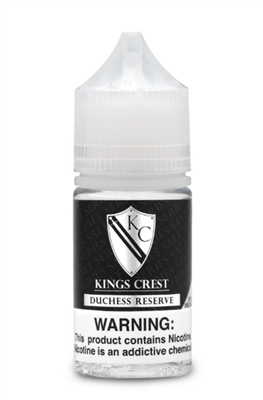 King's Crest Salts Duchess Reserve 30ml salt EJuice $11.99