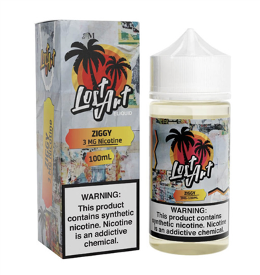 Lost Art Ziggy Synthetic Nicotine 100ml e-liquid $11.99