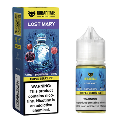 Urban Tale x Lost Mary Triple Berry Ice Salts 30ml