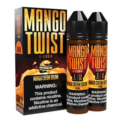 Mango Cream Dream by Mango Twist E Liquid (Limited Edition) 120ml - $12.99 -Ejuice Connect online vape shop