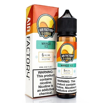 Mango ICE by Air Factory E-Liquid 60mL $11.99 -Ejuice Connect online vape shop