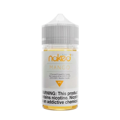 Mango ICE by Naked 100 Ice 60mL Fruit Menthol E-Liquid $9.99 -Ejuice Connect online vape shop