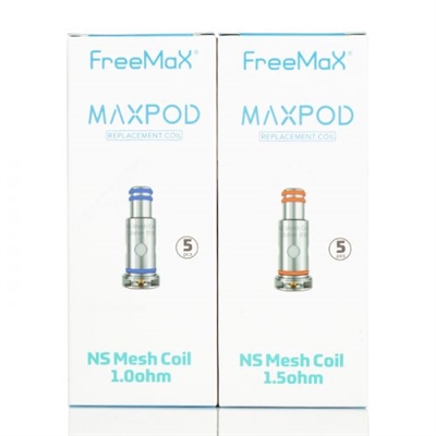 FreeMaX MaxPod NS Replacement Coils - 5 Pack $11.99 |Ejuice Connect online vape shop