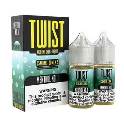 Menthol No. 1 by Twist Salt E-Liquid - $14.99 -Ejuice Connect online vape shop