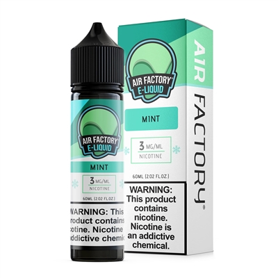 Mint by Air Factory E-Liquid 60mL $10.95 -Ejuice Connect online vape shop