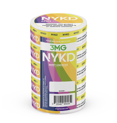 NYKD Nicotine Pouches - 1 Can