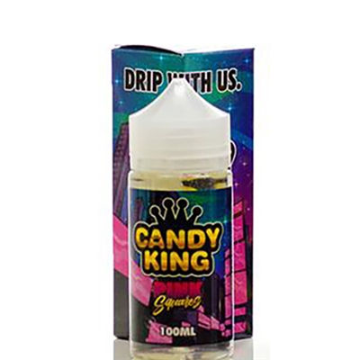 Pink Squares by Candy King - 100mL $11.99 Vape E-Liquid -Ejuice Connect online vape shop