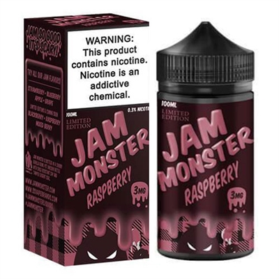 Jam Monster Raspberry 100mL Vapor $11.99 -Ejuice Connect online vape shop