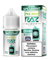 Pod Juice x RAZ Salt Jewel Spearmint 30ml E-Juice