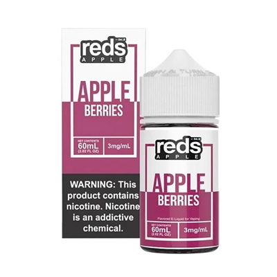 REDS Berries Apple Juice by 7 Daze - 60mL Grape Apple Juice Vape $10.49 -Ejuice Connect online vape shop