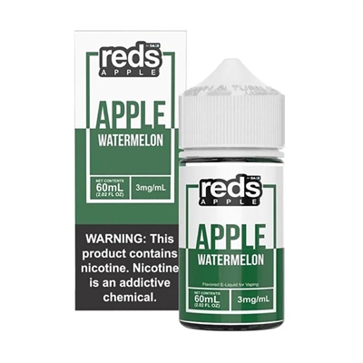 REDS WATERMELON Apple Juice 7 Daze E Liquid 60ml $10.99 Vape -Ejuice Connect online vape shop