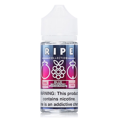 Ripe Collection Blue Razzleberry Pomegranate by Vape 100 E-Liquid - $10.99 -Ejuice Connect online vape shop