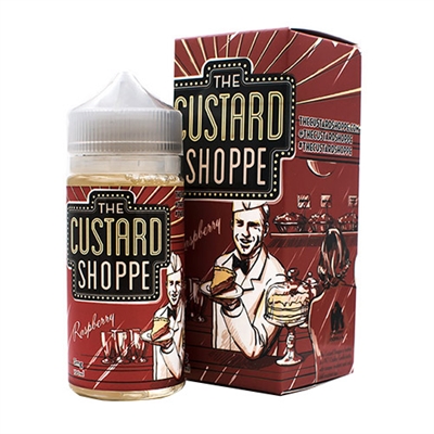 Raspberry by The Custard Shoppe - 100ml Vape Juice $11.79 -Ejuice Connect online vape shop