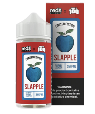 Reds Apple X Keep it 100 Slapple 100ml EJuice