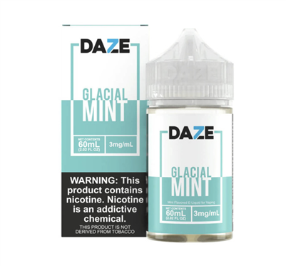 7 daze Red's Glacial Mint 60ml $9.99