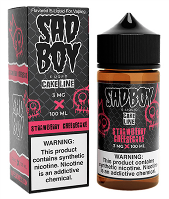 SADBOY STRAWBERRY CHEESECAKE 100ML