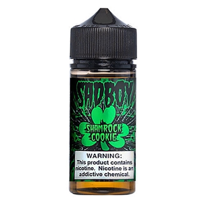 SadBoy Shamrock Cookie E Liquid - 100ml - $11.99 FREE SHIPPING