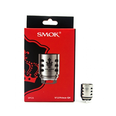 SMOK V12 Prince Q4 Coils 3 PK - TFV12 Prince Tank $12.99 -Ejuice Connect online vape shop