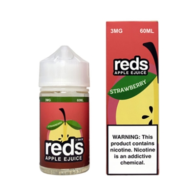 REDS Strawberry Apple Juice by 7 Daze 60ml - 60ml $10.99 -Ejuice Connect online vape shop