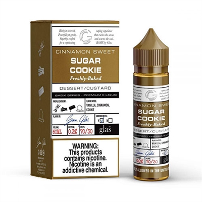 Sugar Cookie - Glas Basix Series E-Liquid 60ml - $11.99 -Ejuice Connect online vape shop