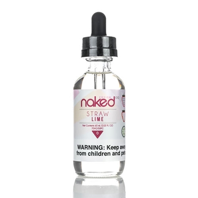 Straw Lime (Berry Belts) by Naked 100 Vape Liquid 60mL $9.99 -Ejuice Connect online vape shop