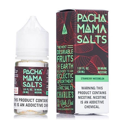 Pachamama Salts Strawberry Watermelon - 30ml $11.99 | E Juice Connect