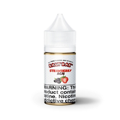 Strawberry Acai by SaltBae50 - 30mL $10.99 - Nicotine Salt Vape -Ejuice Connect online vape shop