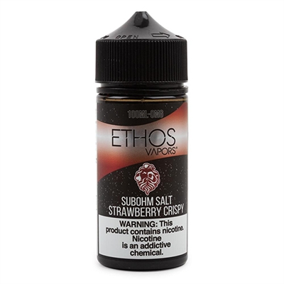 Strawberry Crispy by Ethos Vapors - 100ml - $8.99 -Ejuice Connect online vape shop