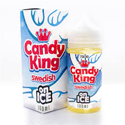 Swedish on Ice by Candy King 100mL $10.99 Vape Liquid -Ejuice Connect online vape shop