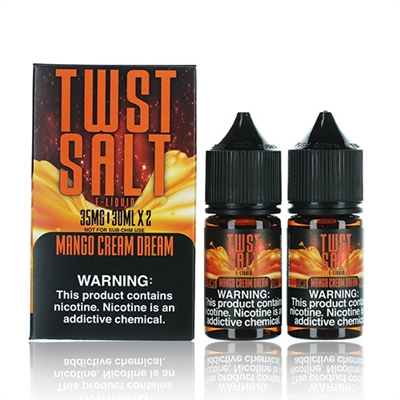 Mango Cream Dream by TWIST Salt E-Liquid - 60ml - $12.79 -Ejuice Connect online vape shop