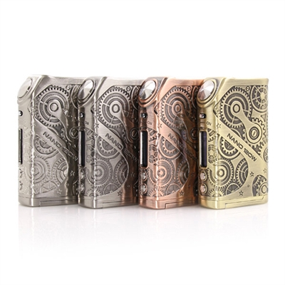 Teslacigs Nano 120W TC Steampunk Box Mod Vape SALE $10.99 -Ejuice Connect online vape shop