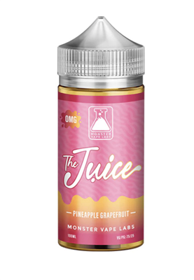 The Juice Pineapple Grapefruit 100ml ejuice by jam monster / Monster Vape Labs